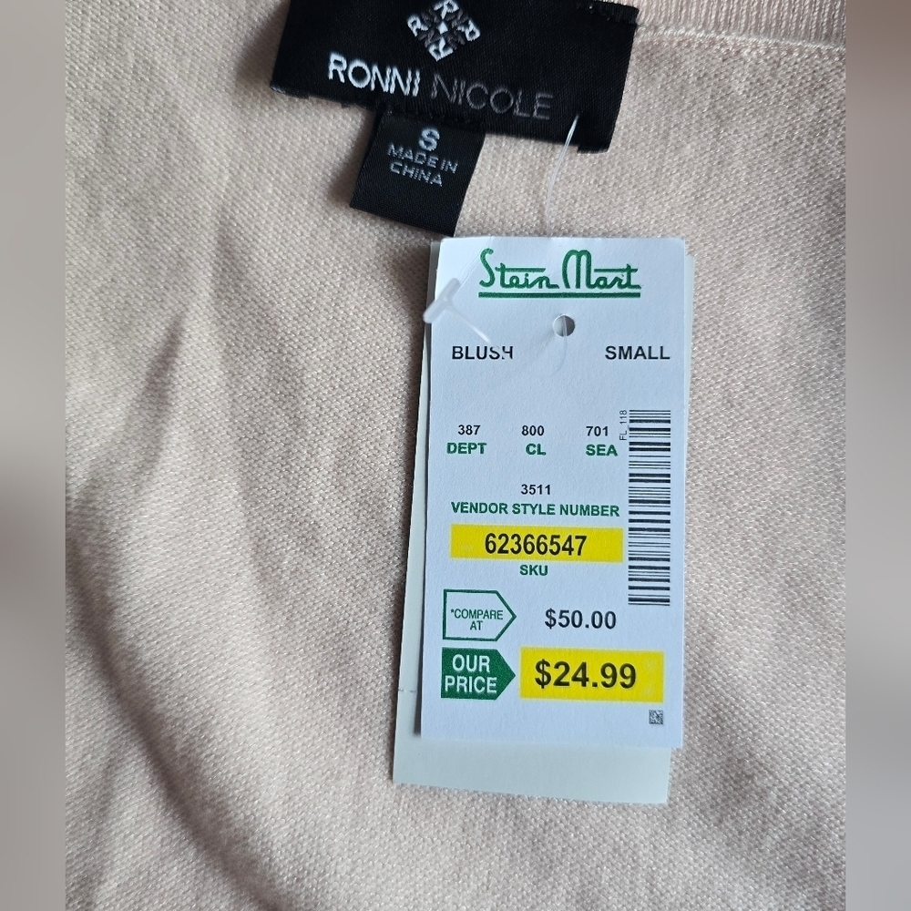 Ronni Nicolle Long sleeves bolero size S - Picture 4 of 10